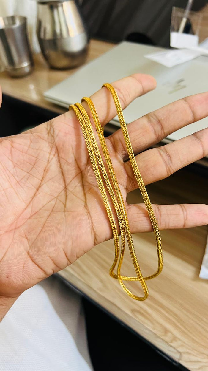 RASSI CHAIN (GOLD PLATED)