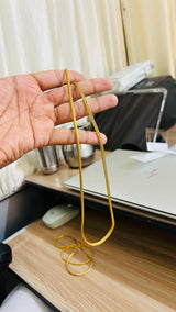 RASSI CHAIN (GOLD PLATED)